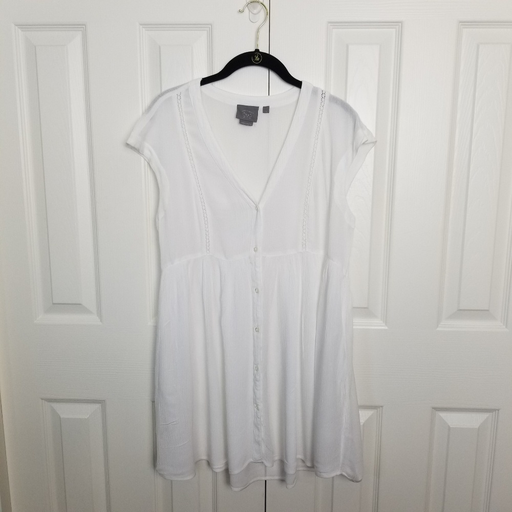 Anthropologie Vanessa Virginia Gauze Tunic 0263